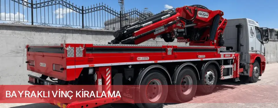 Bayraklı İlçemi Vinç Kiralama
